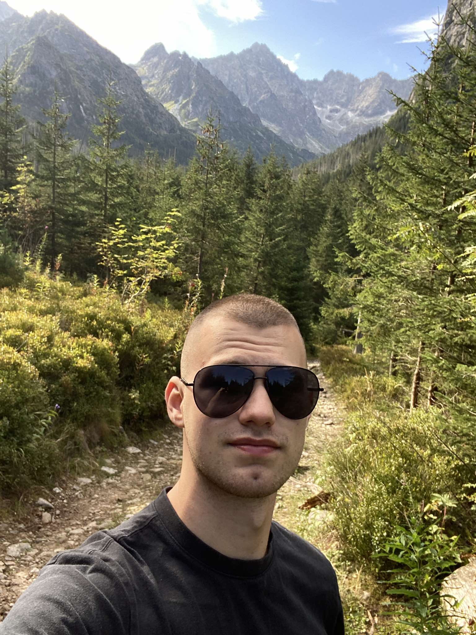 Me in the Tatra Mountains